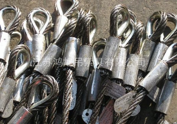 壓制鋼絲繩吊索具 壓制鋼絲繩吊索具
